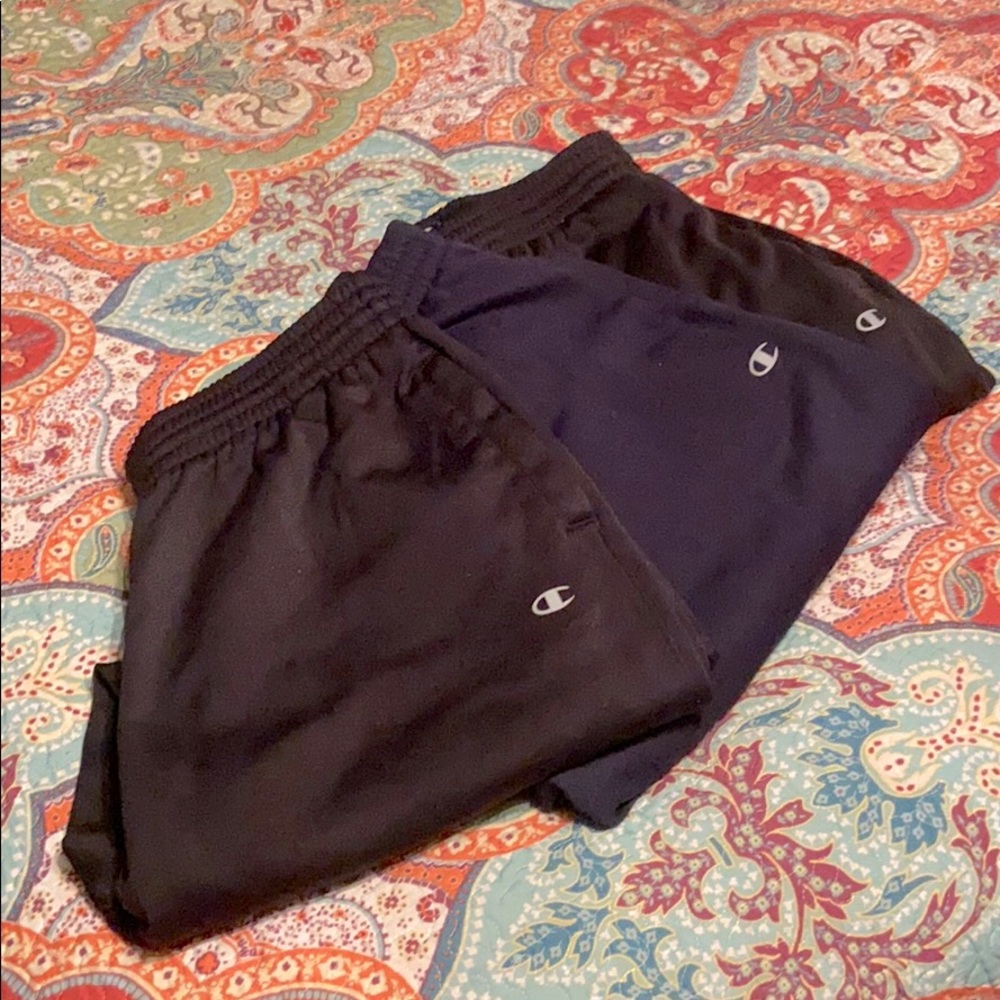 3  for $13 Men Champion track pants black SZ XL